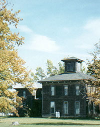 Henry B. Knappenberg Homestead, West Sparta, New York , Constructed 1830s   