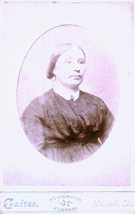 Lucinda Knappenberger Allshouse, McDonough County, Illinois     Circa 1860