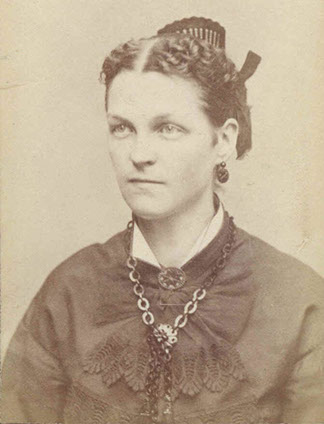 Amanda Knappenberger, South Whitehall, Lehigh County, Pennsylvania     Circa 1875
