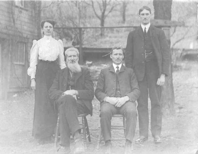 Jacob Knappenberger Family, Armstrong County, Pennsylvania     1906